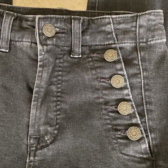 Gap Sailor Panel Button Front True Skinny High Rise Jeans - Picture 10 of 15